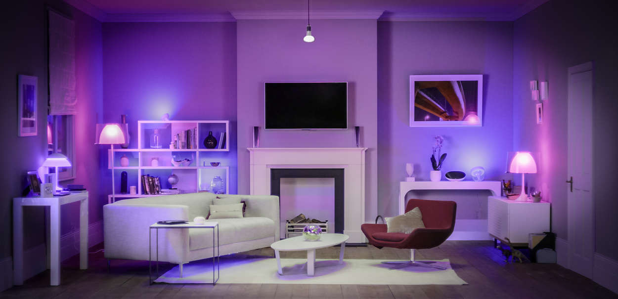 Philips Hue - Exempel från Philips hemsida