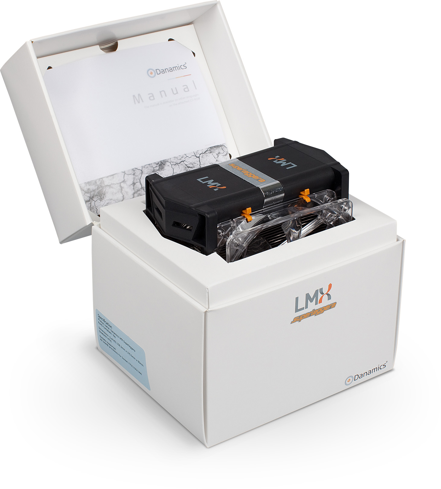 Danamics LMX Superleggera package open 50