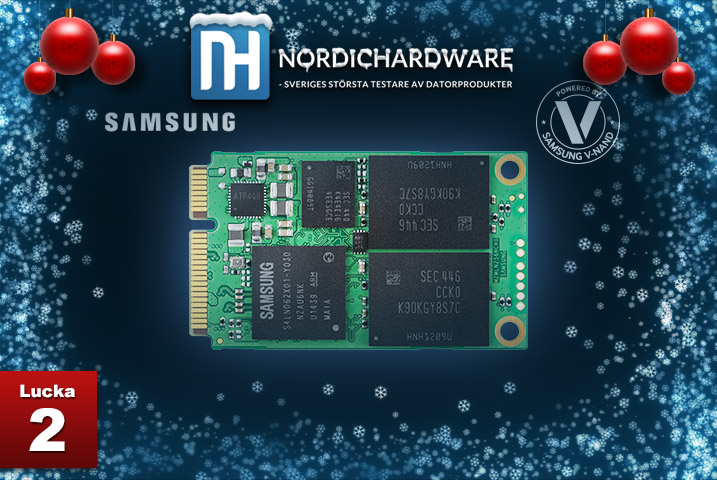 Julkalender Lucka 2 Samsung 850 Evo
