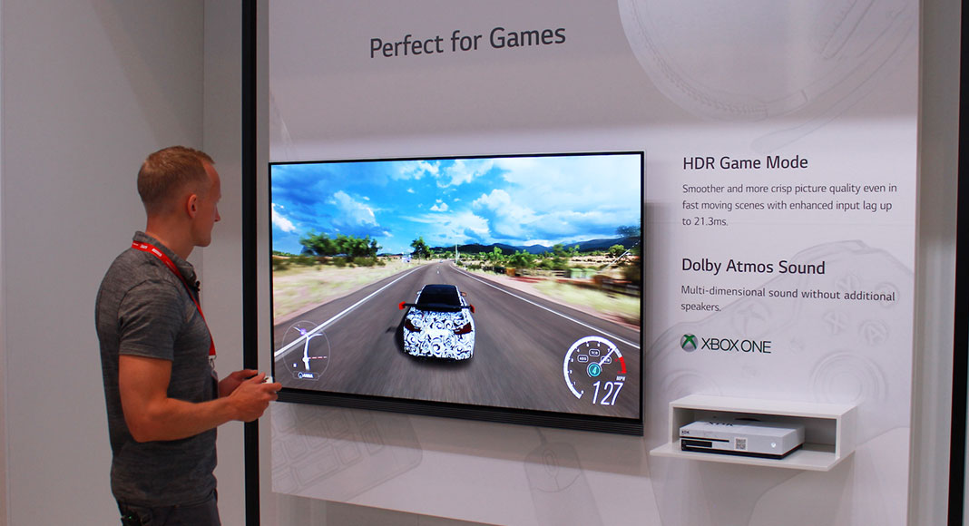 LG OLED TV inout lag