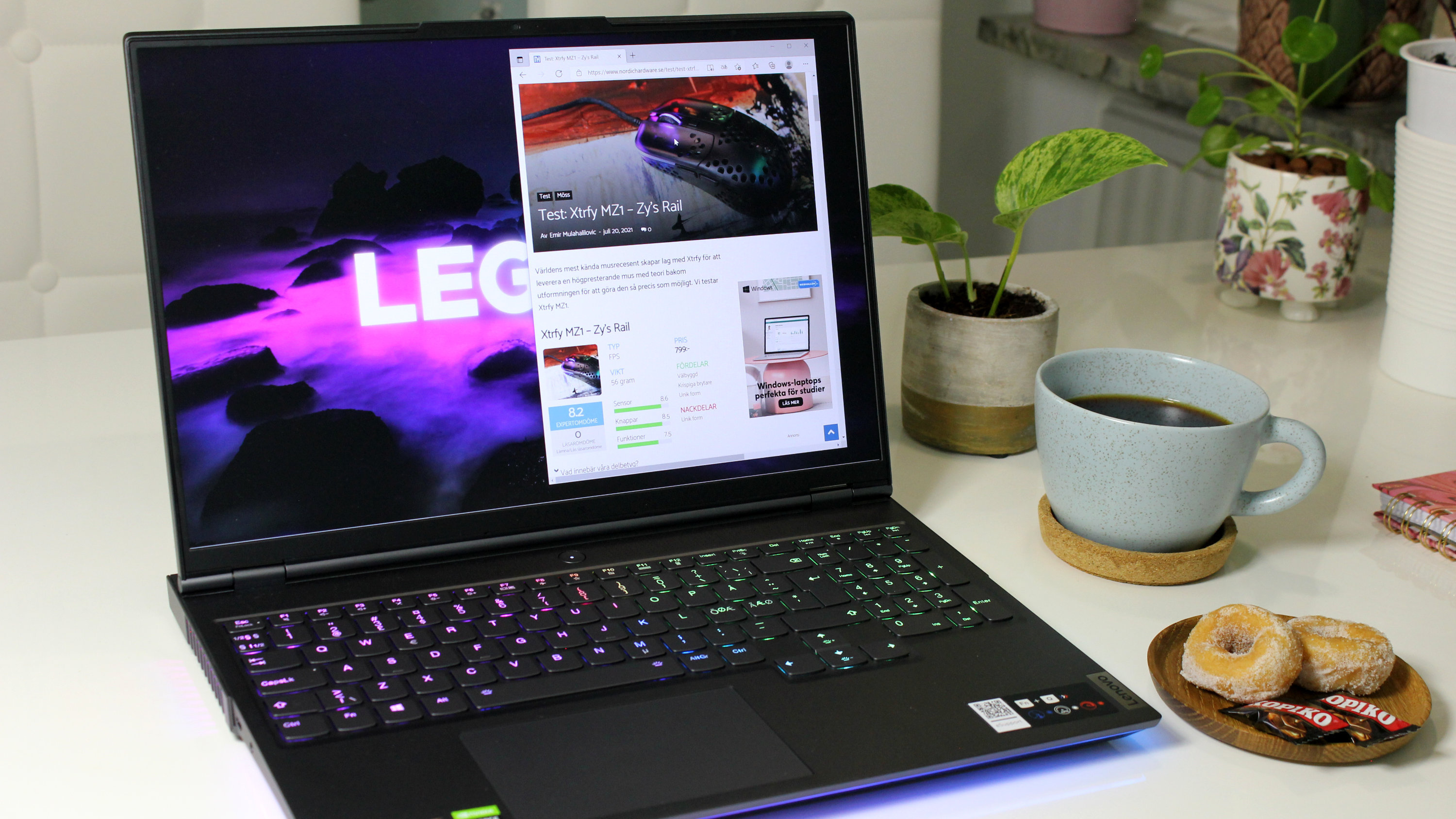 Lenovo Legion 7 – Pronto a tutto nei giochi