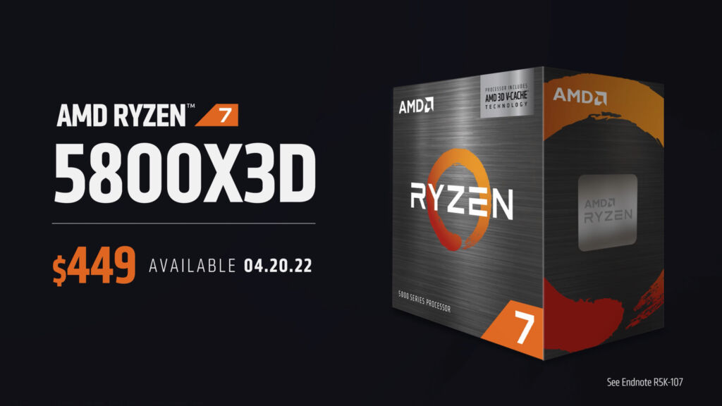 Ryzen 7 5800X3D bekräftas bli utan CPU-överklockning